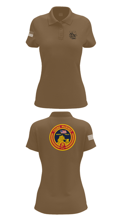 Rogue Valley 54220883 Women's Short Sleeve Performance Polo  - 15