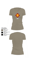 GOLD 78279862 Women's Short Sleeve V-neck Shirt - 64