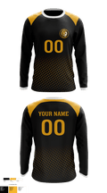 Canute High School Volleyball 55263079 Long Sleeve Performance Shirt - 1
