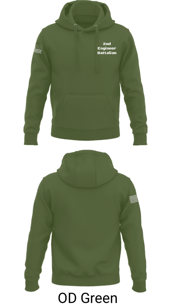 Hoodie, 2nd Engineer Battalion, Army, Teamtime, Team time, sublimation, custom sports apparel, team uniforms, spirit wear, spiritwear, sports uniforms, custom shirts, team store, custom team store, fundraiser sports, apparel fundraiser