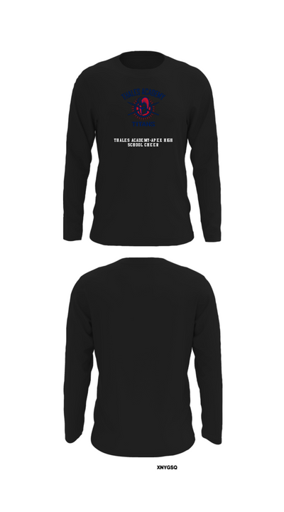 Thales Academy-Apex High School Cheer 7969385 Long Sleeve Performance Shirt - 27