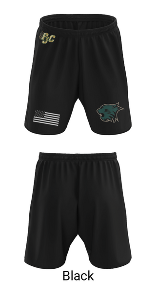 Athletic Shorts With Pockets, Plainfield Junior Cats Football/Cheer, Football, Teamtime, Team time, sublimation, custom sports apparel, team uniforms, spirit wear, spiritwear, sports uniforms, custom shirts, team store, custom team store, fundraiser sports, apparel fundraiser