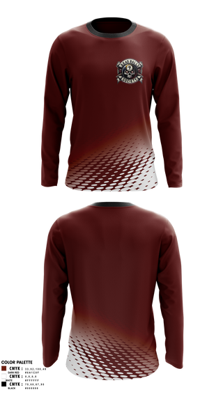 Long Sleeve Performance Shirt, Dead Balls Society, Bowling, Teamtime, Team time, sublimation, custom sports apparel, team uniforms, spirit wear, spiritwear, sports uniforms, custom shirts, team store, custom team store, fundraiser sports, apparel fundraiser