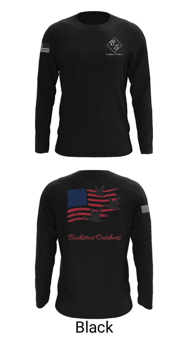 Long Sleeve Performance Shirt, Buckstrut OutdoorsBuckstrut Outdoors, , Teamtime, Team time, sublimation, custom sports apparel, team uniforms, spirit wear, spiritwear, sports uniforms, custom shirts, team store, custom team store, fundraiser sports, apparel fundraiser
