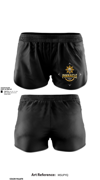 Womens Shorts, Pinnacle Martial Arts, , Teamtime, Team time, sublimation, custom sports apparel, team uniforms, spirit wear, spiritwear, sports uniforms, custom shirts, team store, custom team store, fundraiser sports, apparel fundraiser