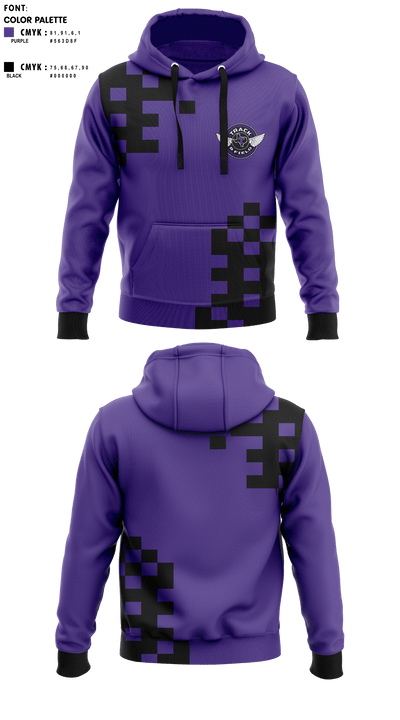 Throckmorton High School Cross Country 29705170 Hoodie - 1