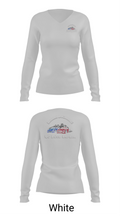 GC AUTO REPAIR 63666779 Women's Long Sleeve V-neck Shirt - 16