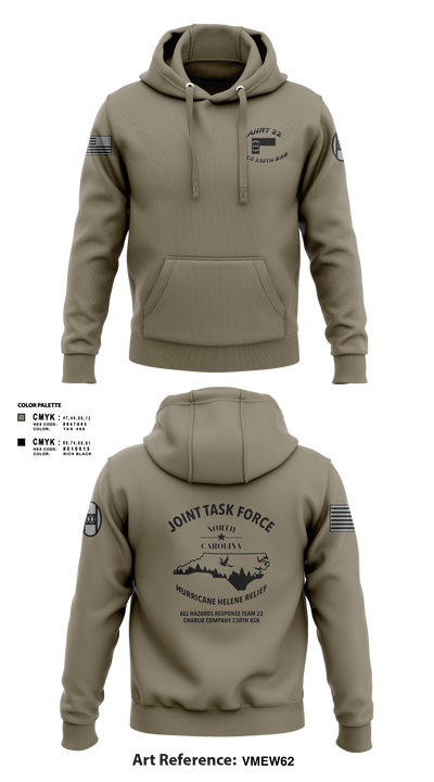 Charlie Company 230th Brigade Support Battalion Hoodie - 4