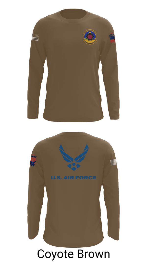 Long Sleeve Performance Shirt, 4th Component Maintenance Squadron, , Teamtime, Team time, sublimation, custom sports apparel, team uniforms, spirit wear, spiritwear, sports uniforms, custom shirts, team store, custom team store, fundraiser sports, apparel fundraiser