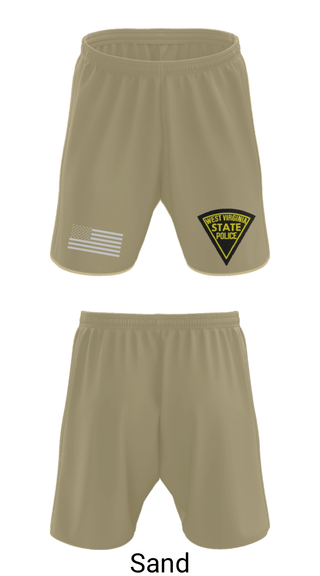 Athletic Shorts With Pockets, West Virginia State Police, Police, Teamtime, Team time, sublimation, custom sports apparel, team uniforms, spirit wear, spiritwear, sports uniforms, custom shirts, team store, custom team store, fundraiser sports, apparel fundraiser