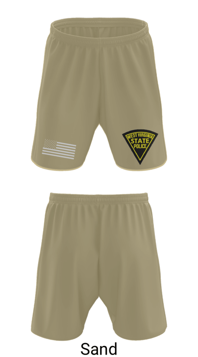 West Virginia State Police 52894228 Athletic Shorts With Pockets - 85
