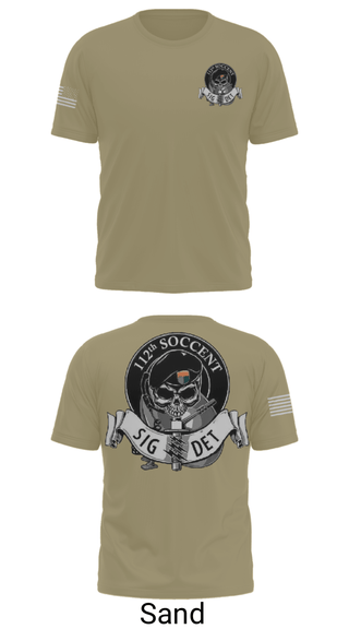 Short Sleeve Performance Shirt, 112 SOCCENT SIGDET, Army, Teamtime, Team time, sublimation, custom sports apparel, team uniforms, spirit wear, spiritwear, sports uniforms, custom shirts, team store, custom team store, fundraiser sports, apparel fundraiser