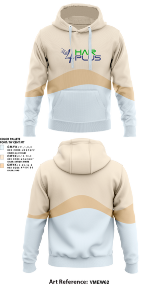 Hoodie, 4Hair Plus, , Teamtime, Team time, sublimation, custom sports apparel, team uniforms, spirit wear, spiritwear, sports uniforms, custom shirts, team store, custom team store, fundraiser sports, apparel fundraiser