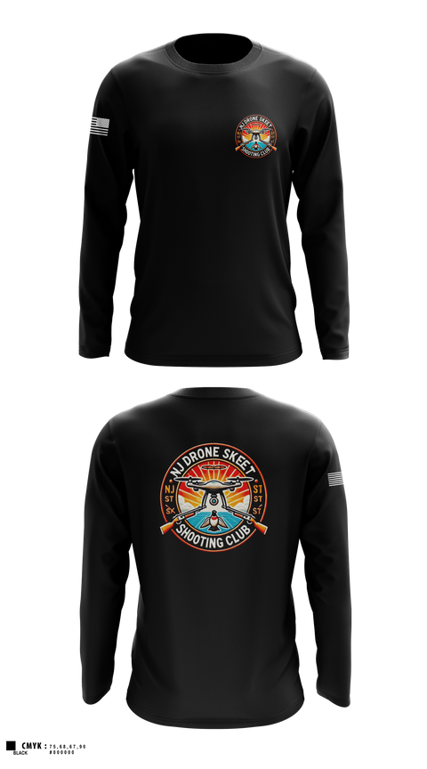 Long Sleeve Performance Shirt, New Jersey State Police, Police, Teamtime, Team time, sublimation, custom sports apparel, team uniforms, spirit wear, spiritwear, sports uniforms, custom shirts, team store, custom team store, fundraiser sports, apparel fundraiser