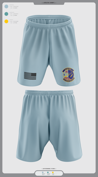 Athletic Shorts With Pockets, 23 STS, Air Force, Teamtime, Team time, sublimation, custom sports apparel, team uniforms, spirit wear, spiritwear, sports uniforms, custom shirts, team store, custom team store, fundraiser sports, apparel fundraiser