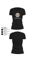 B Co 615th ASB - Tangos 38236769 Women's Short Sleeve V-neck Shirt - 24