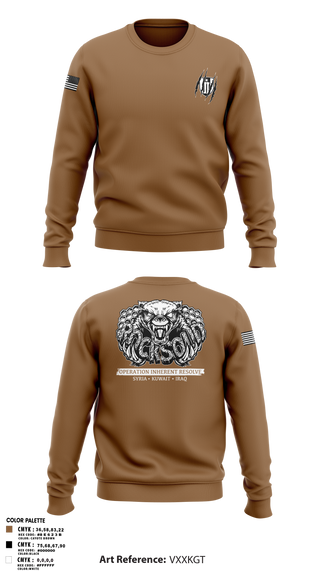 Crew Neck Sweatshirt, Isenbarger Construction LLC, , Teamtime, Team time, sublimation, custom sports apparel, team uniforms, spirit wear, spiritwear, sports uniforms, custom shirts, team store, custom team store, fundraiser sports, apparel fundraiser