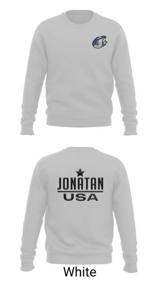 Crew Neck Sweatshirt, Jonatan Usa, , Teamtime, Team time, sublimation, custom sports apparel, team uniforms, spirit wear, spiritwear, sports uniforms, custom shirts, team store, custom team store, fundraiser sports, apparel fundraiser