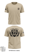137th  Echo Company 1-137th AV E co Short Sleeve Performance Shirt - 3