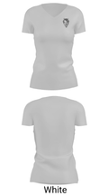 West Lafayette High School Tennis 20535617 Women's Short Sleeve V-neck Shirt - 7