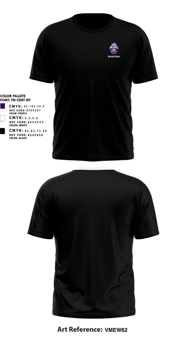 Short Sleeve Performance Shirt, Northwest Magic Basketball, Women's Basketball, Teamtime, Team time, sublimation, custom sports apparel, team uniforms, spirit wear, spiritwear, sports uniforms, custom shirts, team store, custom team store, fundraiser sports, apparel fundraiser