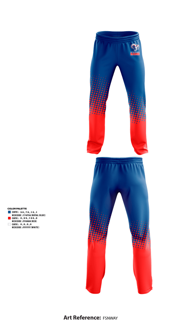 Sweatpants, Greene Central Rams, Wrestling, Teamtime, Team time, sublimation, custom sports apparel, team uniforms, spirit wear, spiritwear, sports uniforms, custom shirts, team store, custom team store, fundraiser sports, apparel fundraiser