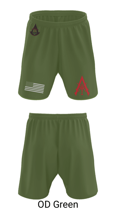 A Co. 1-3 AB 9856173 Athletic Shorts With Pockets - 49