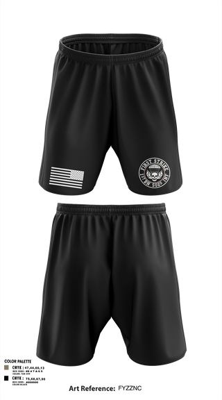 Athletic Shorts With Pockets, 2nd PLT A CO-The Family, Army, Teamtime, Team time, sublimation, custom sports apparel, team uniforms, spirit wear, spiritwear, sports uniforms, custom shirts, team store, custom team store, fundraiser sports, apparel fundraiser