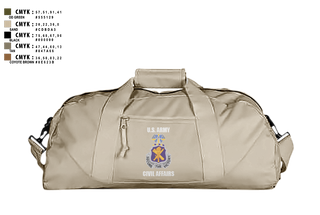 Duffle Bag, Civil Affairs Schoolhouse, , Teamtime, Team time, sublimation, custom sports apparel, team uniforms, spirit wear, spiritwear, sports uniforms, custom shirts, team store, custom team store, fundraiser sports, apparel fundraiser