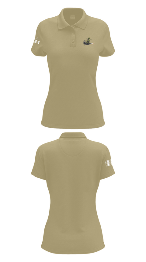 Women's Short Sleeve Performance Polo, 109 Airlift Wing, Air Force, Teamtime, Team time, sublimation, custom sports apparel, team uniforms, spirit wear, spiritwear, sports uniforms, custom shirts, team store, custom team store, fundraiser sports, apparel fundraiser