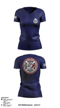 GFR Station 3 95444418 Women's Short Sleeve V-neck Shirt - 105
