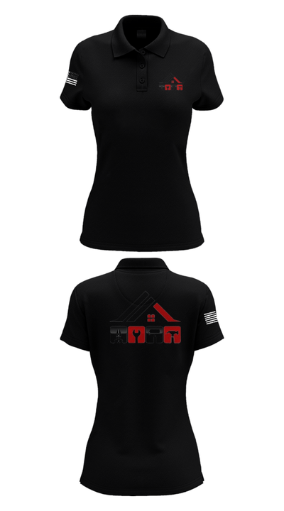 REPAIR & REMODEL SOLUTIONS LLC 56095624 Women's Short Sleeve Performance Polo  - 36