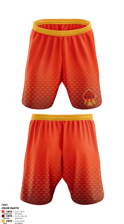 3 O's 95365157 Athletic Shorts With Pockets - 1 (1)
