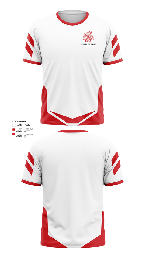 Short Sleeve Performance Shirt, Everett High School Band, Spirit Store, Teamtime, Team time, sublimation, custom sports apparel, team uniforms, spirit wear, spiritwear, sports uniforms, custom shirts, team store, custom team store, fundraiser sports, apparel fundraiser