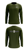 Sullivan Co fire department 48034755 Long Sleeve Performance Shirt 42