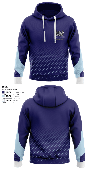 Oakmont High School Aquatics 60428011 Hoodie - 1