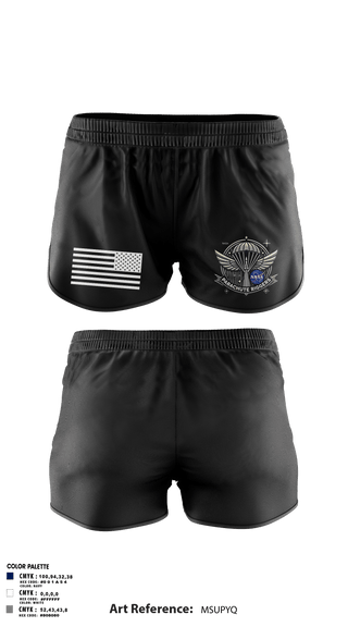 Ranger Panties, NASA PARACHUTE RIGGERS, , Teamtime, Team time, sublimation, custom sports apparel, team uniforms, spirit wear, spiritwear, sports uniforms, custom shirts, team store, custom team store, fundraiser sports, apparel fundraiser