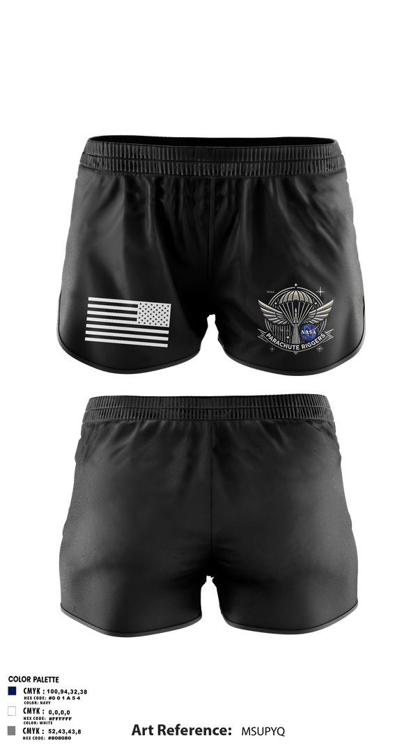 Ranger Panties, NASA PARACHUTE RIGGERS, , Teamtime, Team time, sublimation, custom sports apparel, team uniforms, spirit wear, spiritwear, sports uniforms, custom shirts, team store, custom team store, fundraiser sports, apparel fundraiser