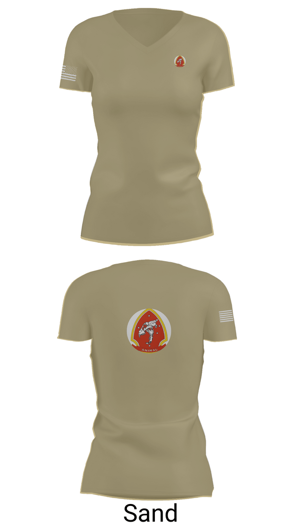 Womens Short Sleeve Vneck Shirt, Animal 60’s, , Teamtime, Team time, sublimation, custom sports apparel, team uniforms, spirit wear, spiritwear, sports uniforms, custom shirts, team store, custom team store, fundraiser sports, apparel fundraiser