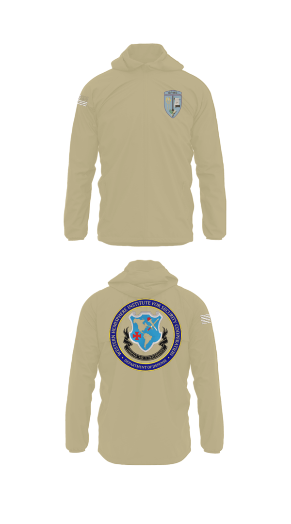 Windbreaker, WHINSEC, Army, Teamtime, Team time, sublimation, custom sports apparel, team uniforms, spirit wear, spiritwear, sports uniforms, custom shirts, team store, custom team store, fundraiser sports, apparel fundraiser