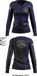 undefined Women's Long Sleeve V-neck Shirt - 2