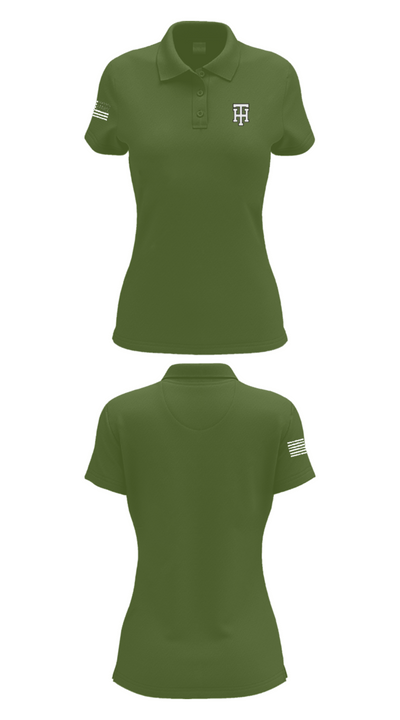Agates 75737074 Women's Short Sleeve Performance Polo  - 22