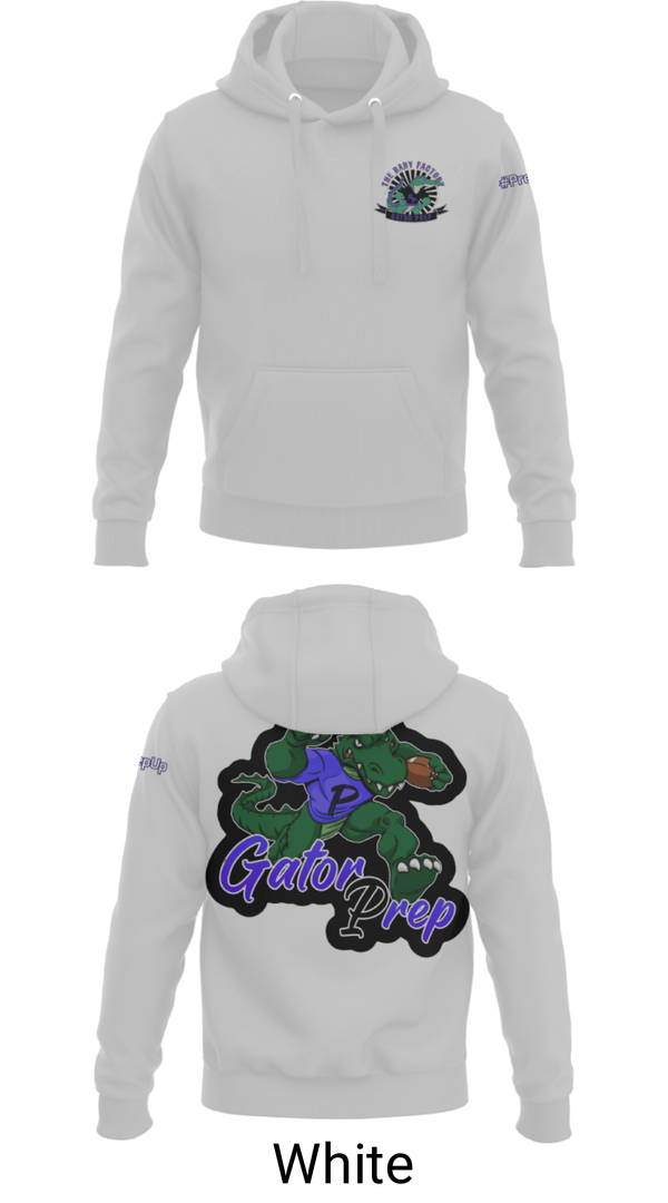 Hoodie, Gator Prep, Football, Teamtime, Team time, sublimation, custom sports apparel, team uniforms, spirit wear, spiritwear, sports uniforms, custom shirts, team store, custom team store, fundraiser sports, apparel fundraiser