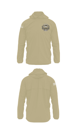 Windbreaker, Echo company 2nd battalion 258th infantry regiment, Army, Teamtime, Team time, sublimation, custom sports apparel, team uniforms, spirit wear, spiritwear, sports uniforms, custom shirts, team store, custom team store, fundraiser sports, apparel fundraiser