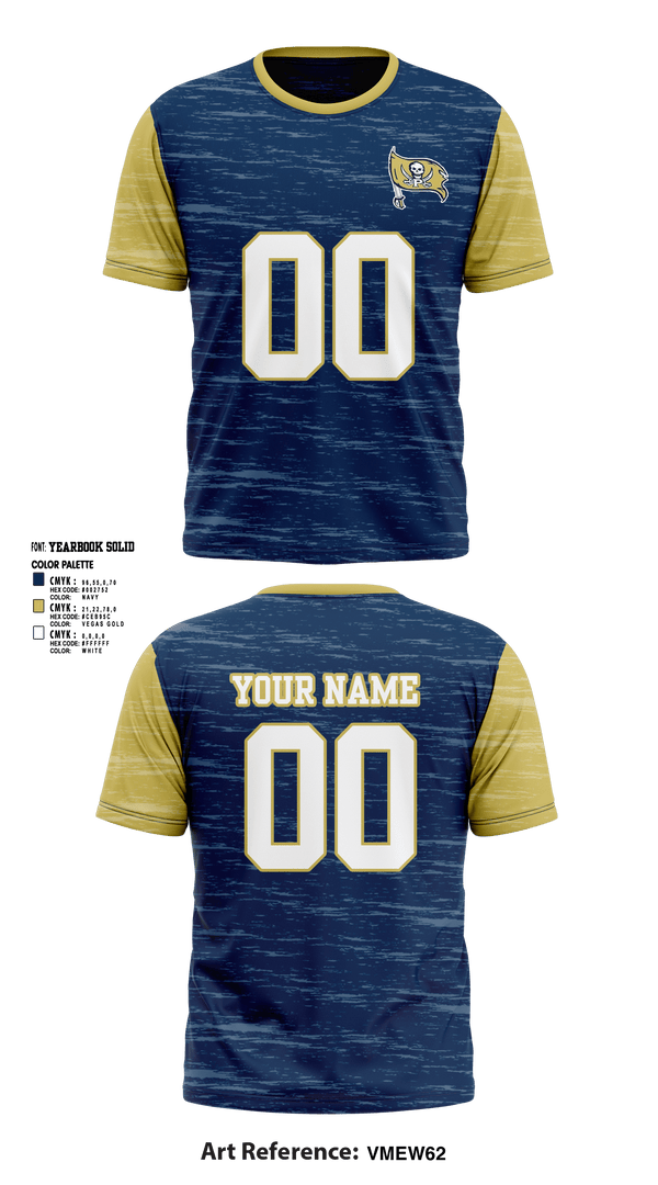 Short Sleeve Performance Shirt, Perrin Pirates, Football, Teamtime, Team time, sublimation, custom sports apparel, team uniforms, spirit wear, spiritwear, sports uniforms, custom shirts, team store, custom team store, fundraiser sports, apparel fundraiser