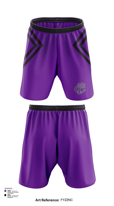 Fillmore Central High School Cheer 23350497 Athletic Shorts With Pockets - 113