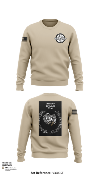 Crew Neck Sweatshirt, Fernspäh, Army, Teamtime, Team time, sublimation, custom sports apparel, team uniforms, spirit wear, spiritwear, sports uniforms, custom shirts, team store, custom team store, fundraiser sports, apparel fundraiser