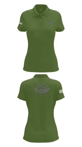 Womens Short Sleeve Performance Polo, TacTeam, Army, Teamtime, Team time, sublimation, custom sports apparel, team uniforms, spirit wear, spiritwear, sports uniforms, custom shirts, team store, custom team store, fundraiser sports, apparel fundraiser
