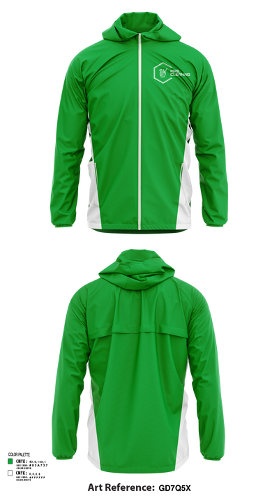 Mrs. Cleaning 45116697 Windbreaker - 112