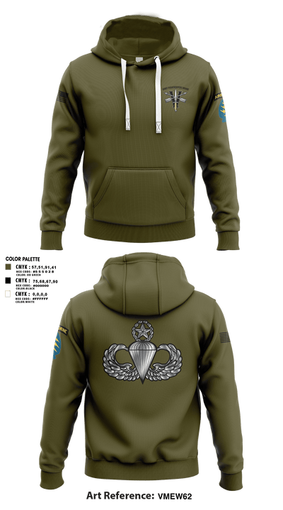 Army Paratroopers Brand 37427971 Hoodie - 1